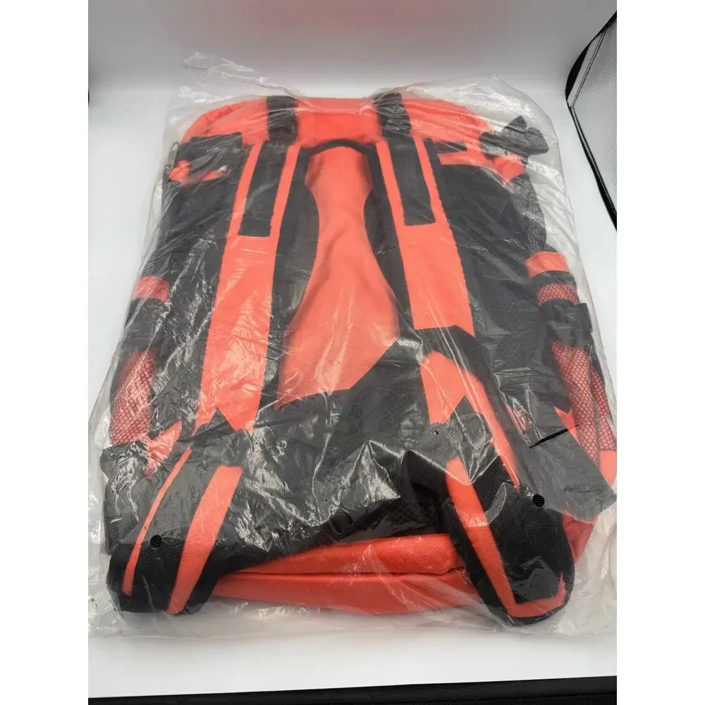 Orange Pet Carrier Backpack - Comfortable Travel Carrier for Small Dogs